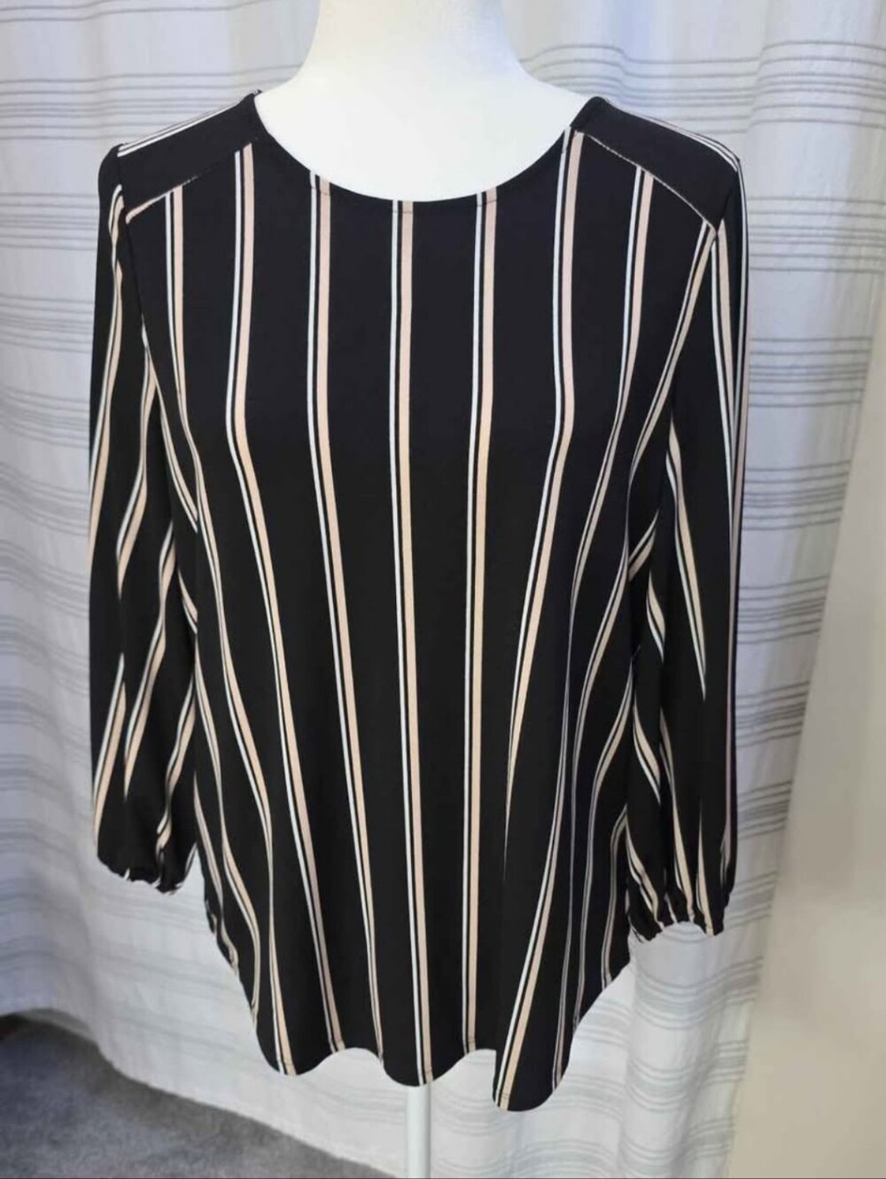 Adrianna Papell Striped Blouse